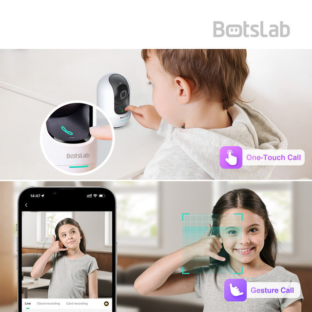 [정가:120,000] BOTSLAB AI캠 C221 500만 가정용CCTV 홈캠 홈 CCTV 무선 강아지 펫 홈카메라 베이비 펫캠