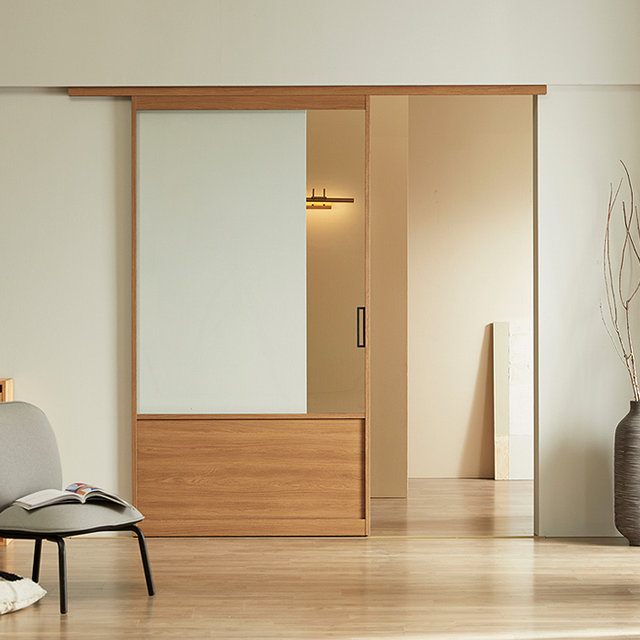 비바 우드랩핑 원슬라이딩 중문 1000~1200mm