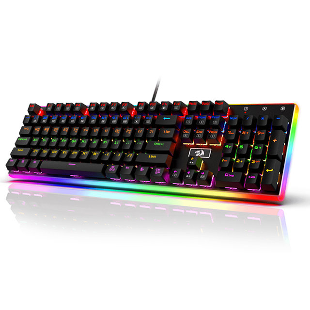[최상급 / 봉천점] 리드레곤 Redragon KALI K577R RAINBOW 게이밍 키보드(청축)