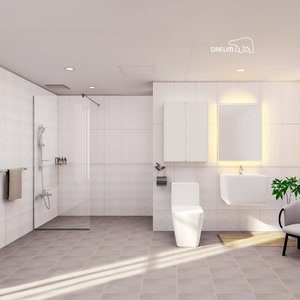 [웨딩페어 단독혜택]대림바스 코지스퀘어 LED사각거울 거실욕실 리모델링