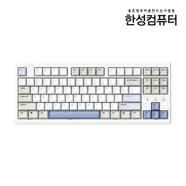TFG Magnetox XL 듀얼 8K 가스켓 마그네틱 게이밍키보드 Retro Blue (POLARIS 35g)