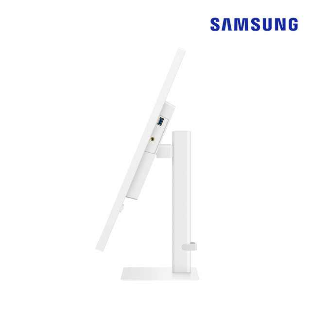 삼성전자 뷰피니티 S7 S32D701 80Cm VA 평면 4K UHD 화이트 고해상도 모니터