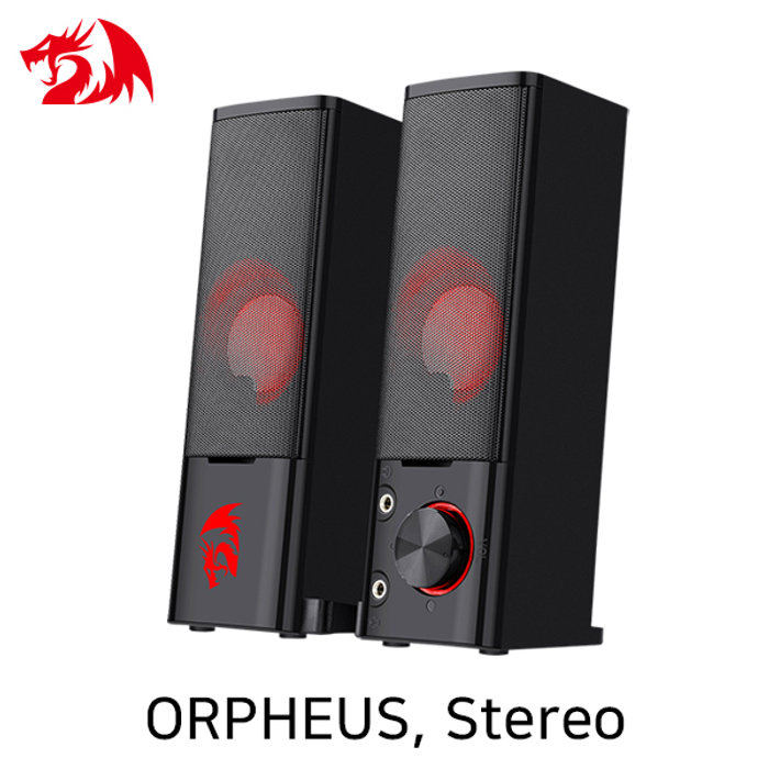 리드래곤 [중고] 최상급 Redragon GS550 ORPHEUS 게이밍 스테레오 사운드바 스피커 GS550