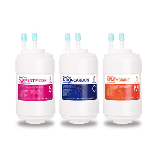 [호환] 필터탑스 제조 SK매직호환 WPU-I210 정수기 필터 전체세트