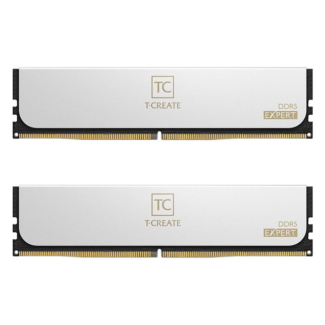 [서린공식] 팀그룹 T-CREATE DDR5-6000 CL30 EXPERT 화이트 패키지 32GB(16Gx2)