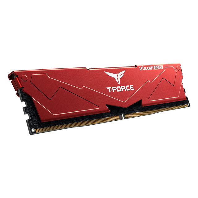 [서린공식] TEAMGROUP T-Force DDR5 6000 CL38 Vulcan 레드 패키지 64GB(32Gx2)