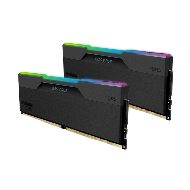 [서린공식] 에센코어 클레브 DDR5-6000 CL30 CRAS V RGB 블랙 패키지 서린 64GB(32Gx2)