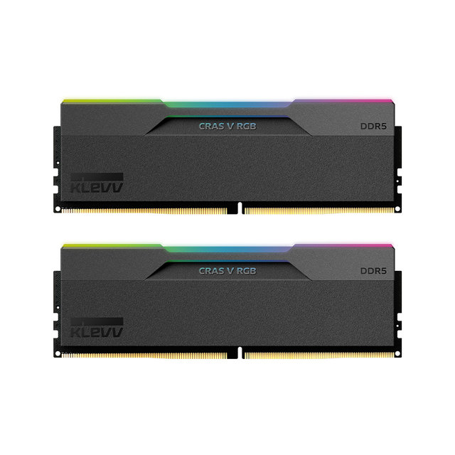 [서린공식] 에센코어 클레브 DDR5-6000 CL30 CRAS V RGB 블랙 패키지 서린 64GB(32Gx2)