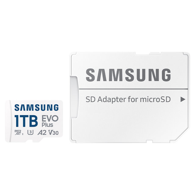 삼성전자 삼성 공식인증 마이크로SD 메모리카드 EVO PLUS 1TB MB-MC1T0SA/KR