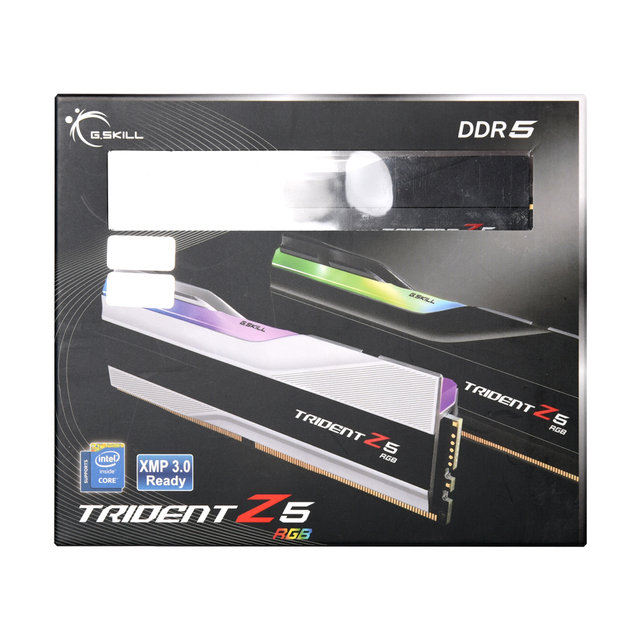 [서린공식] G.SKILL DDR5 6000 CL36 TRIDENT Z5 RGB J 블랙 패키지 32GB(16Gx2)