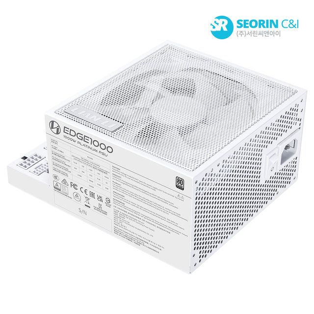 [서린공식] 리안리 EDGE 1000W 80PLUS PLATINUM 화이트