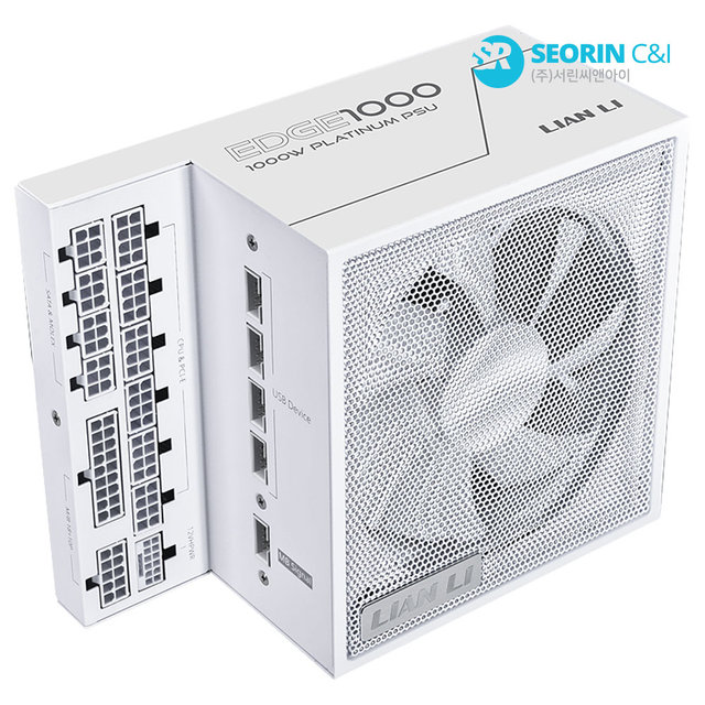 [서린공식] 리안리 EDGE 1000W 80PLUS PLATINUM 화이트