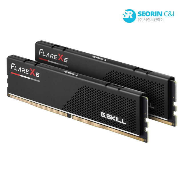 [서린공식] 지스킬 DDR5 6000 CL30 FLARE X5 J패키지 64GB(32Gx2)