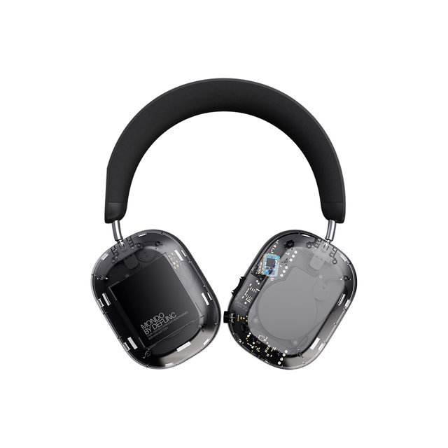몬도 오버이어 투명 프리미엄 헤드폰 듀얼 드라이버