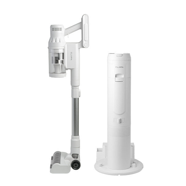 [25년형/다운로드쿠폰] 엘리트 타워 자동 먼지비움 스테이션 무선청소기 CVC-A235W 