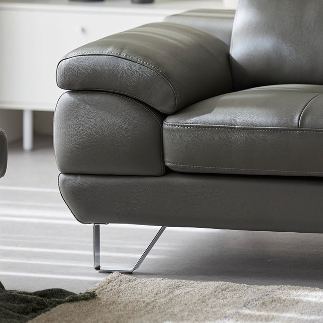 [비밀특가] 베스테 천연면피 가죽 4인 소파