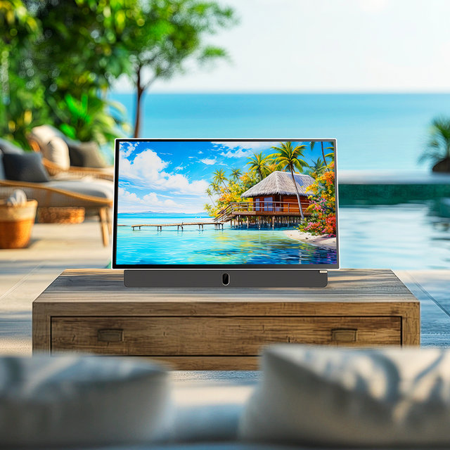실내 실외 캠핑 올인원 무선 포터블TV 이스트라 팔로미 61cm 스마트TV (택배)