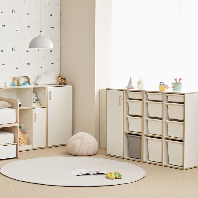 [비밀특가] 뉴피터 600폭 도어 수납교구장 + 원목발