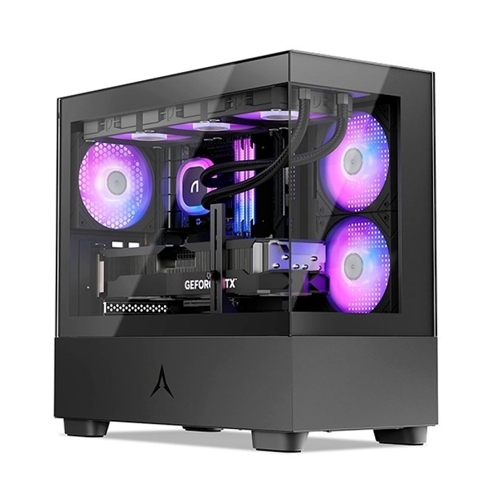 앱코 앱코 U40M 웨일샤크 ARGB BTF 블랙 미니타워