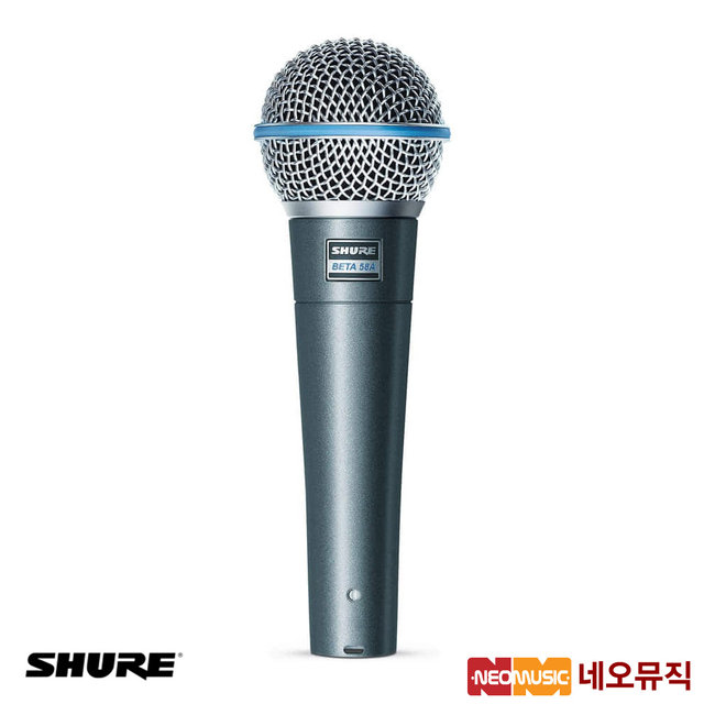 슈어 BETA58A 마이크 /전문 보컬용 다이나믹 마이크
