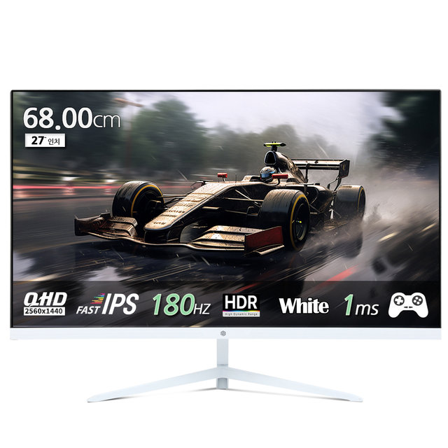 픽셀아트 PIXELART PAQ2718W 화이트 일반 180Hz IPS 패널 게이밍모니
