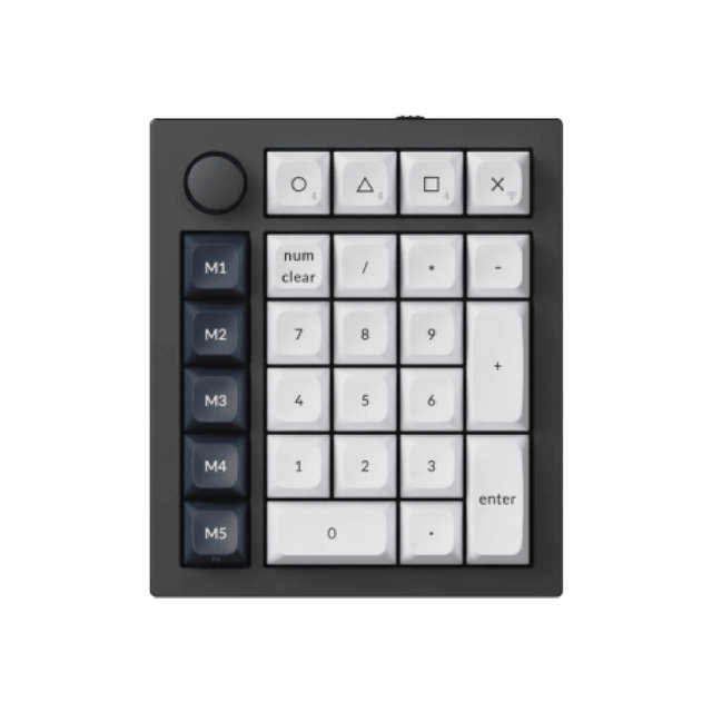 [더나노스퀘어] Keychron Q0 PRO MAX 넘버 키패드(블랙, 적축)