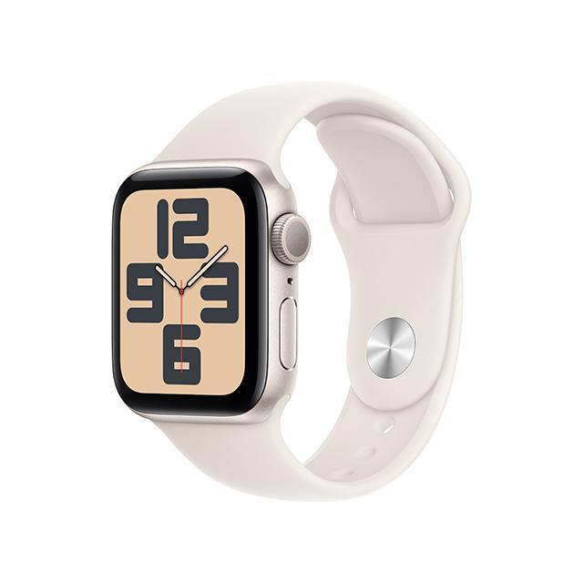 애플워치SE 40mm, GPS (스타라이트 알루미늄, 스타라이트 스포츠밴드, S/M)-[MXEF3KH/A],스마트워치