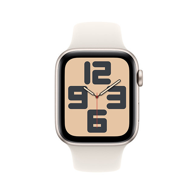[여름방학 행사] 애플워치SE 44mm, GPS (스타라이트 알루미늄, 스타라이트 스포츠밴드, M/L)-[MXEV3KH/A]