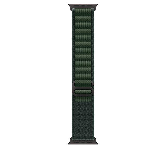 49mm 다크 그린 알파인 루프 - M - 블랙 티타늄 마감 - [MYPR3FE/A]