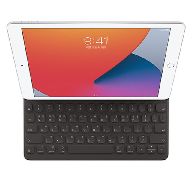 [상급 / 월드타워점] (진열)애플 스마트 키보드(iPad 7,8,9세대 용) (J)MX3L2KH/A