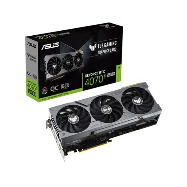 ASUS TUF Gaming 지포스 RTX 4070 Ti SUPER O16G OC D6X 16GB 그래픽카드 대원CTS