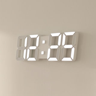 퓨어 30cm 슬림형 LED 유선 벽시계 30cm[M][화이트]