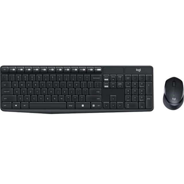 로지텍 MK315 (블랙) QUIET 무선 콤보 MK315