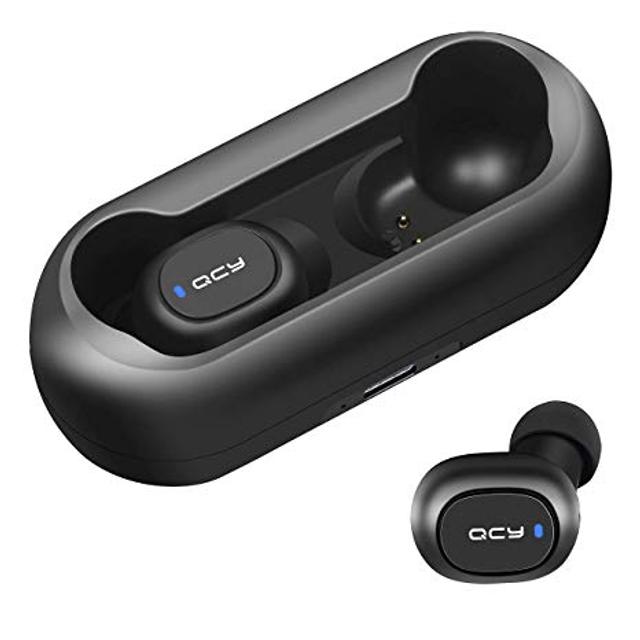 QCY 블루투스이어폰 QCY-T1-TWS-BK