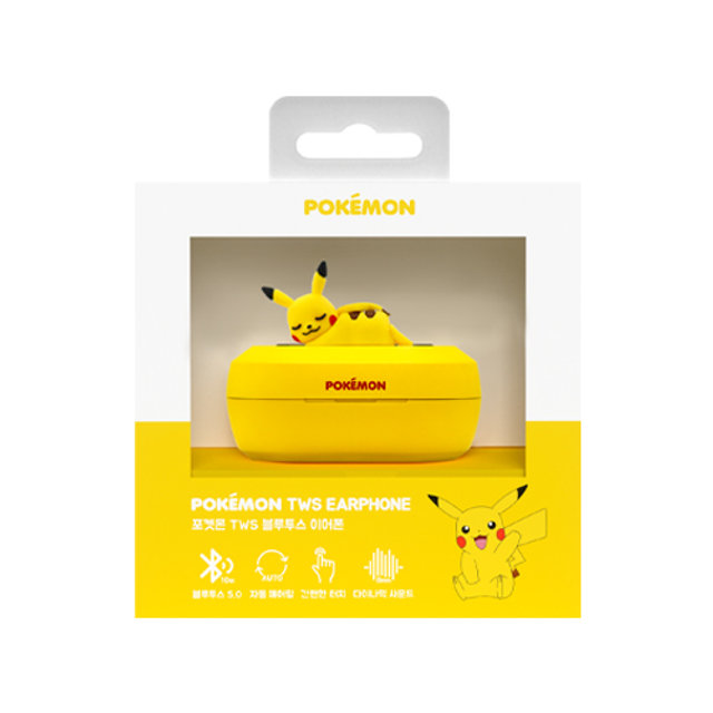 포켓몬TWS블루투스이어폰피카츄 PM-TWS-PKC