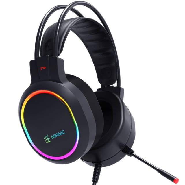 마이크로닉스 HS-530 7.1CH 진동 노이즈캔슬링마이크 헤드셋 MICRONICS-HS-530