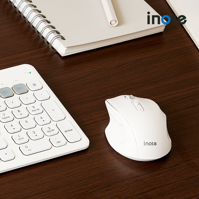 아이노트 멀티페어링 블루투스 마우스 M408RB 화이트 M408RB_WHITE