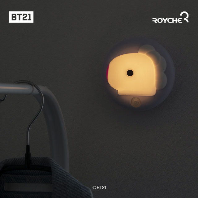 ROYCHE 우주스타 BT21 센서무드등 망 BT21-RSL-BABY-MG