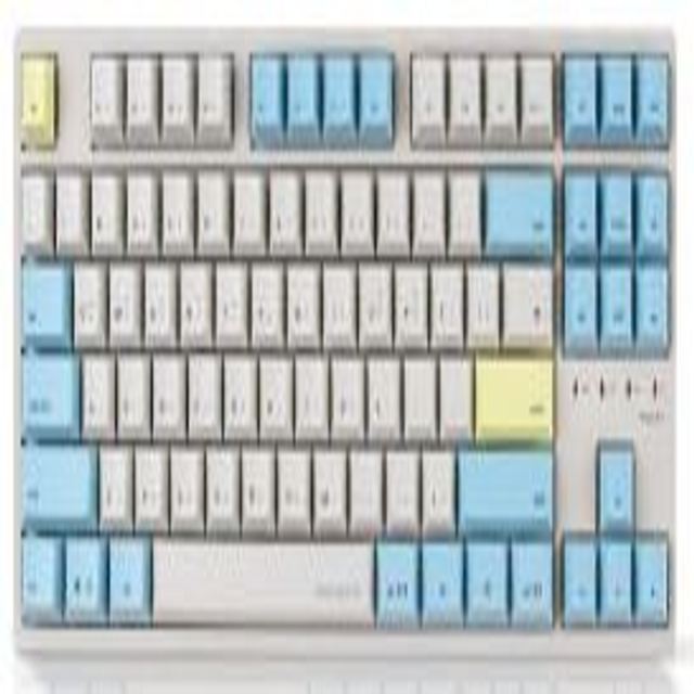 씽크웨이 토체티 유선 갈축 텐키리스 키보드 파스텔블루 TAUCHET-CW_BROWN