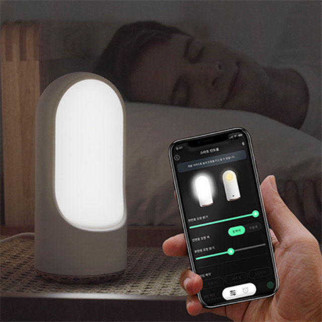 바딥슬립 맑은잠 생체리듬 조명 수면등 VTBD-2002