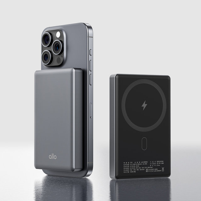 알로코리아 슬림 코발트 아이폰 갤럭시 맥세이프 C타입 보조배터리 20W 10000mah 1000MW