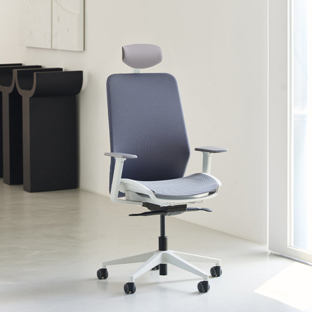 [비밀특가] 듀오백 Q1-W AIRO 메쉬 사무용 컴퓨터 책상 의자