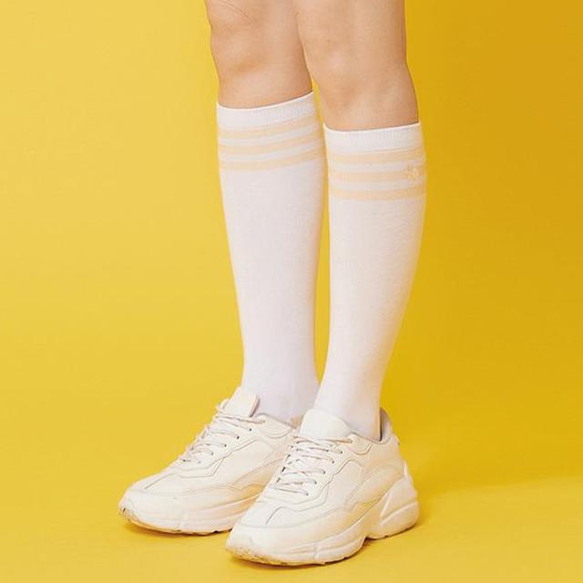 코랄리안 CSC-W8237 여성 스포츠 양말 니삭스
