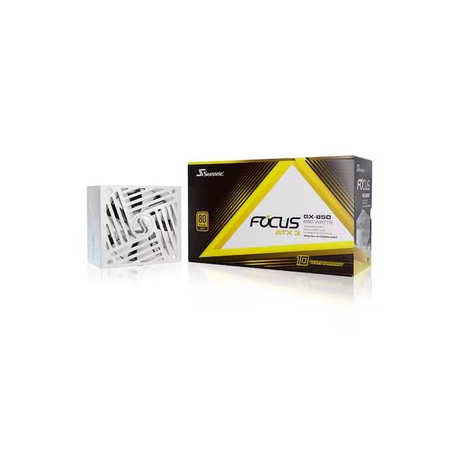시소닉 NEW FOCUS V4 GX-850 GOLD 풀모듈러 ATX3.1 화이트