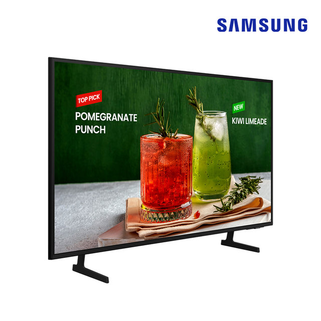 [스탠드형]삼성전자 LH65BEDHLGF 164Cm 4K UHD HDR10+ 1등급 비지니스 TV