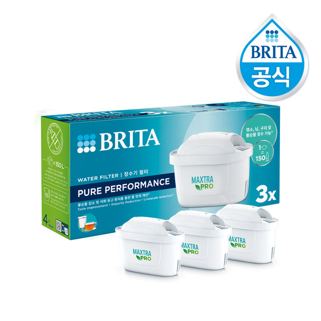 브리타 정수기 필터 막스트라 프로  3입