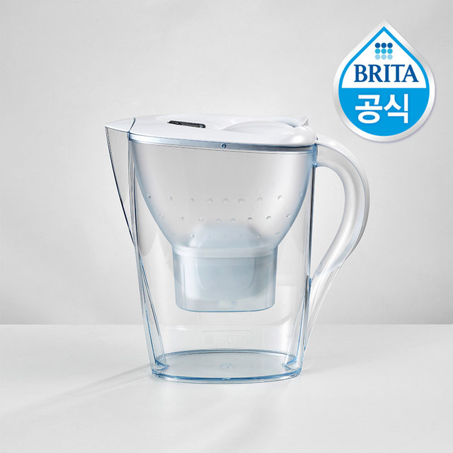 브리타 정수기 마렐라쿨 2.4L 화이트 + 기본필터 1입
