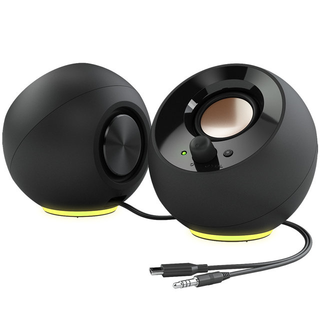 [크리에이티브] PEBBLE SE RGB 스피커 (블랙)