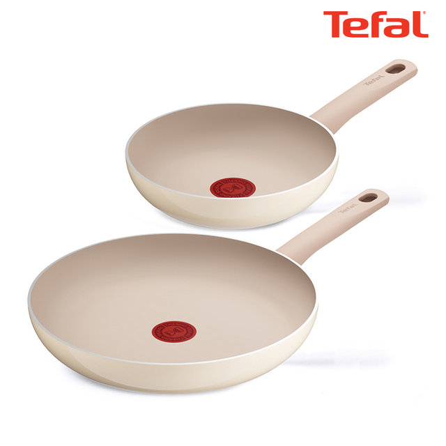 티타늄2X 글로시샤인 후라이팬 2종(20cm+28cm)