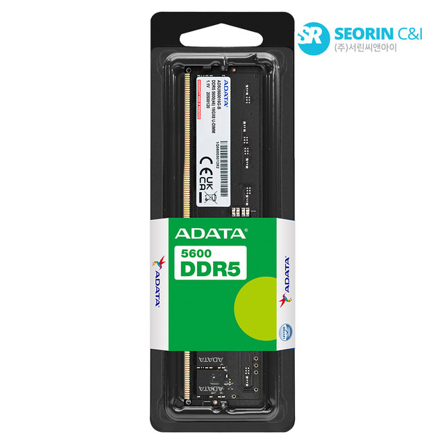 [서린공식] ADATA DDR5-5600 CL46-45-45 서린 (32GB)